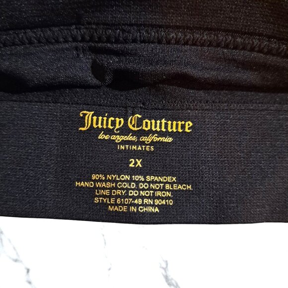 Juicy Couture 2X 3-Pack Glitter Logo Removable Pad Bras Pink & Black NWT - Picture 11 of 13